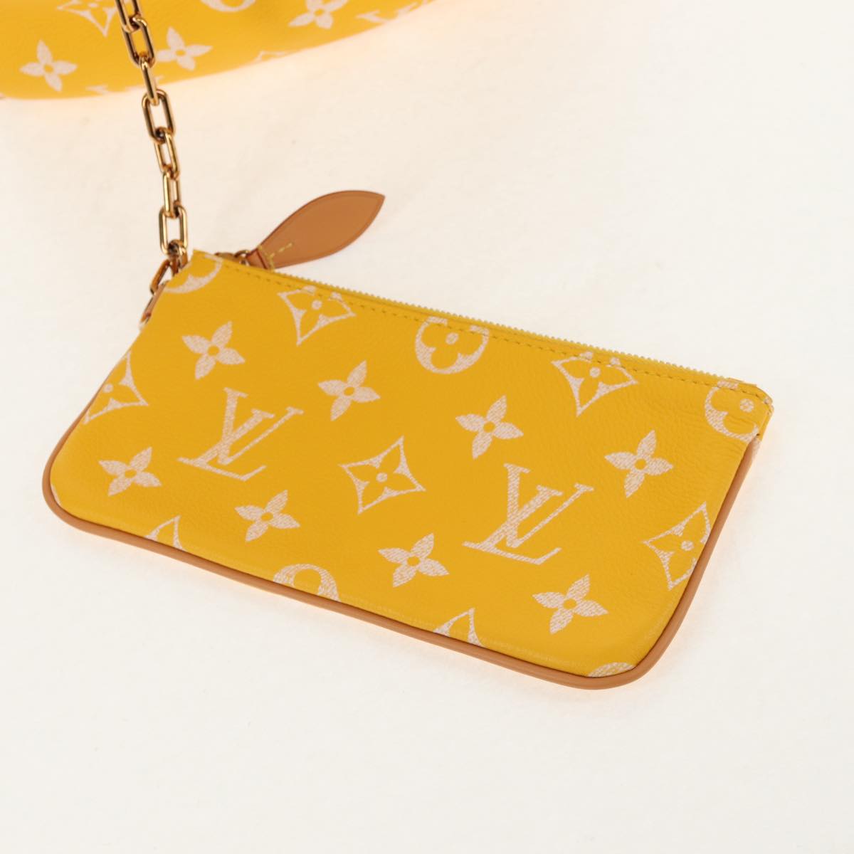 LOUIS VUITTON Speedy P9 Bandouliere 40 Bag Jaune Mat M24419 LV Auth 153334SM