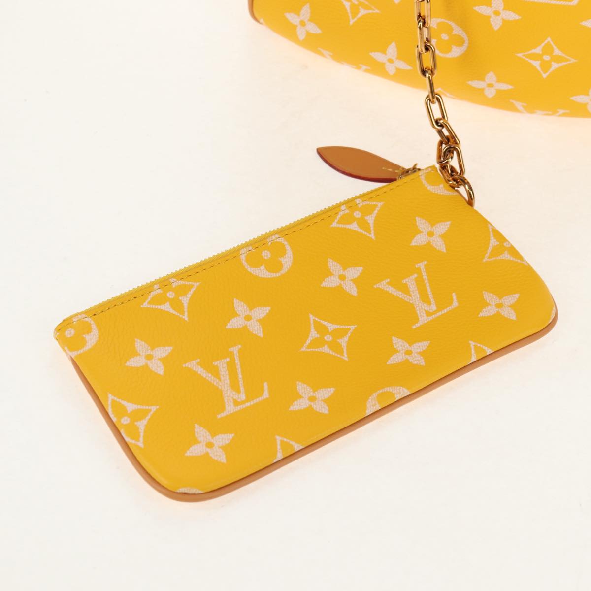 LOUIS VUITTON Speedy P9 Bandouliere 40 Bag Jaune Mat M24419 LV Auth 153334SM