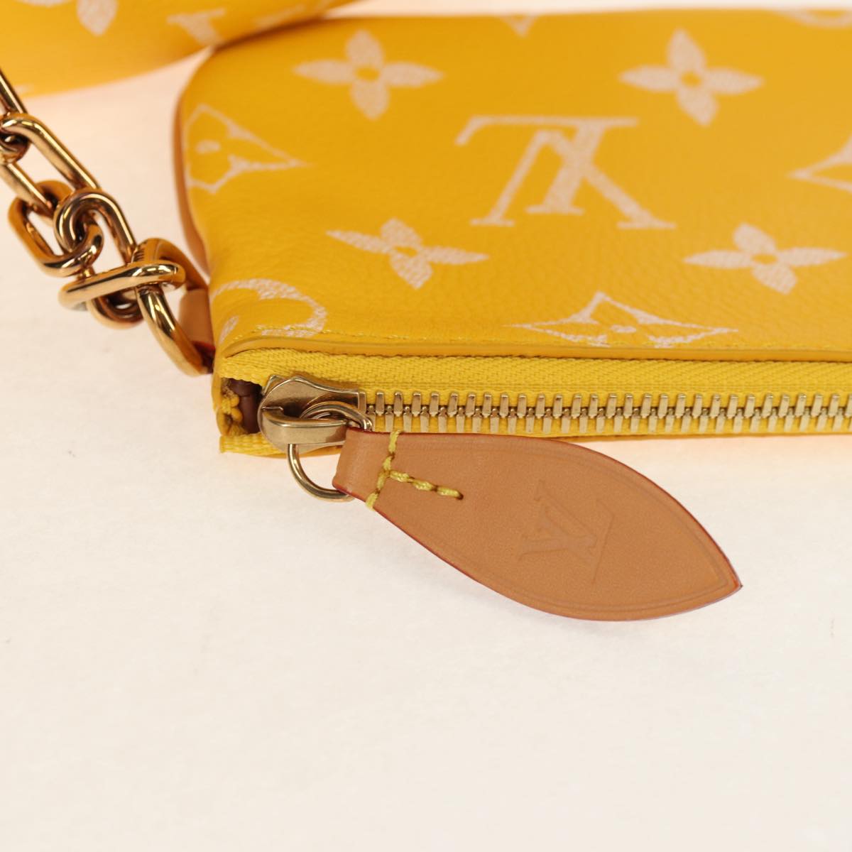LOUIS VUITTON Speedy P9 Bandouliere 40 Bag Jaune Mat M24419 LV Auth 153334SM