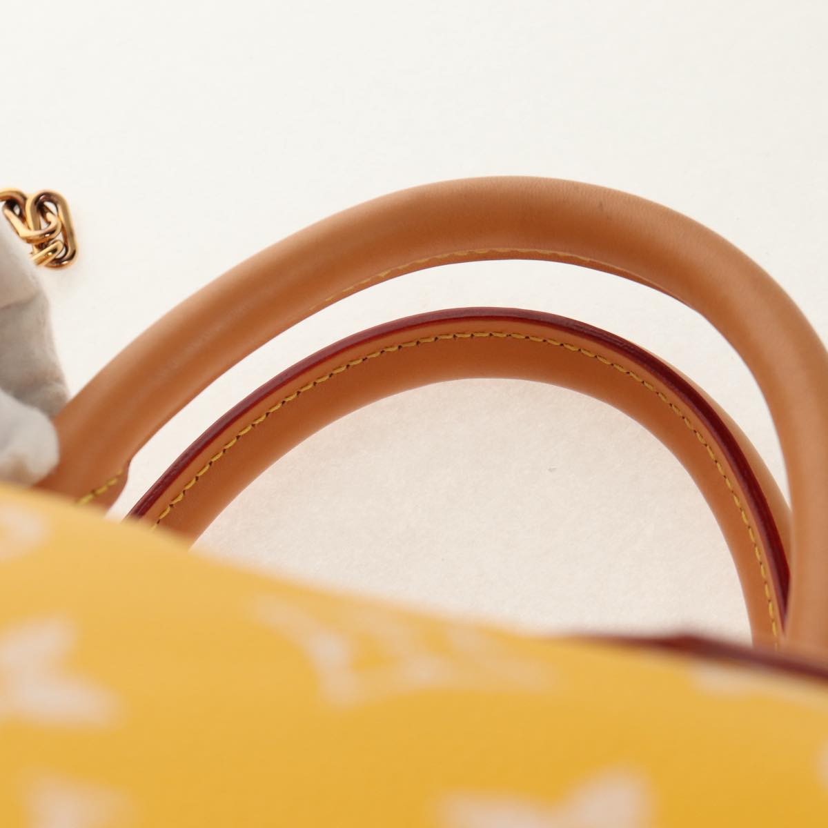 LOUIS VUITTON Speedy P9 Bandouliere 40 Bag Jaune Mat M24419 LV Auth 153334SM