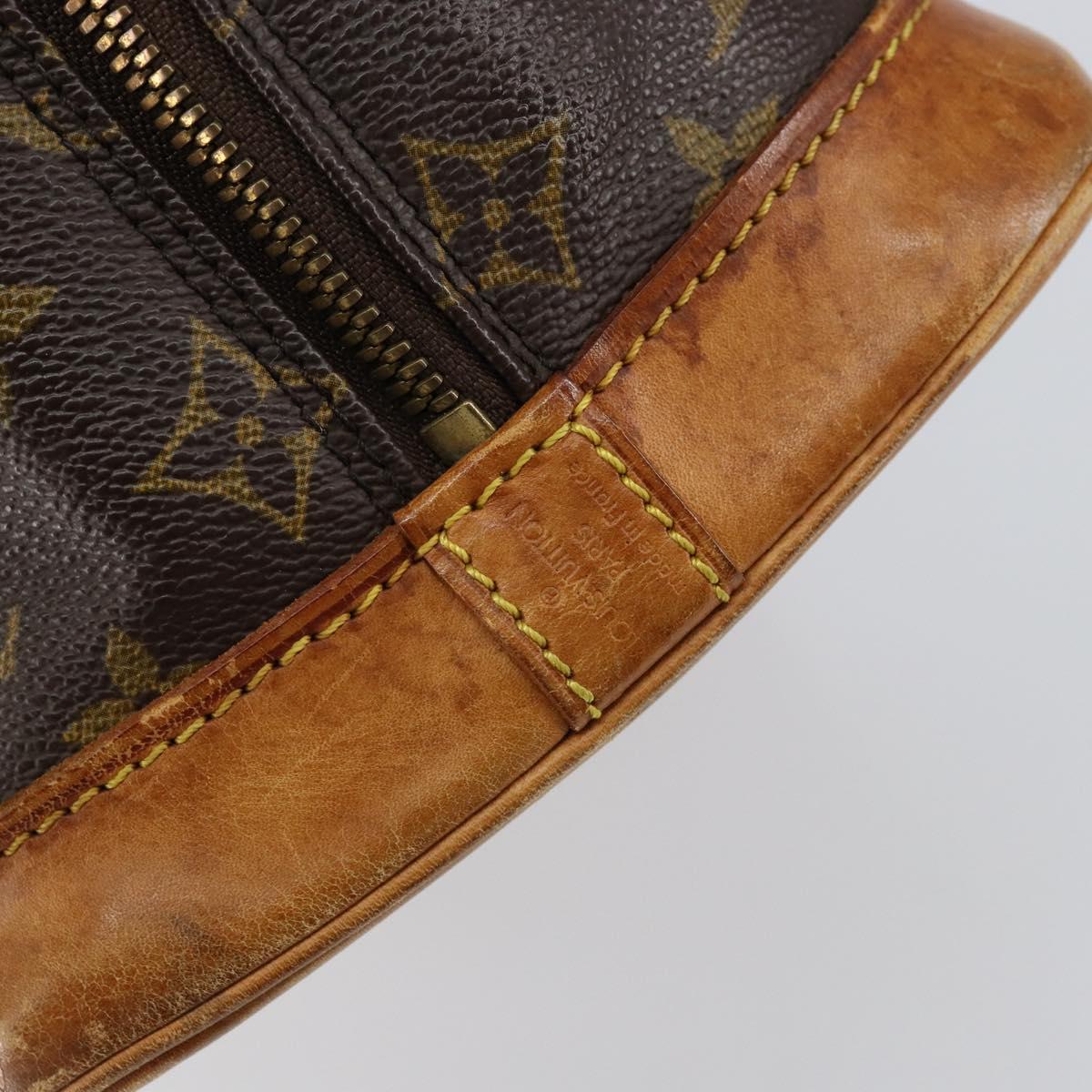 LOUIS VUITTON Monogram Alma Hand Bag M51130 LV Auth 153343