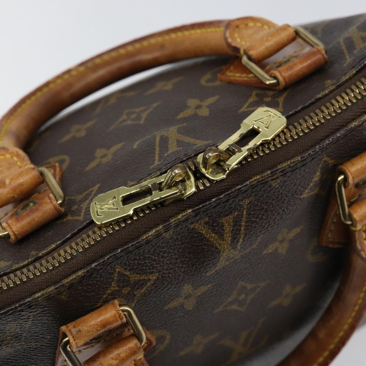 LOUIS VUITTON Monogram Alma Hand Bag M51130 LV Auth 153343