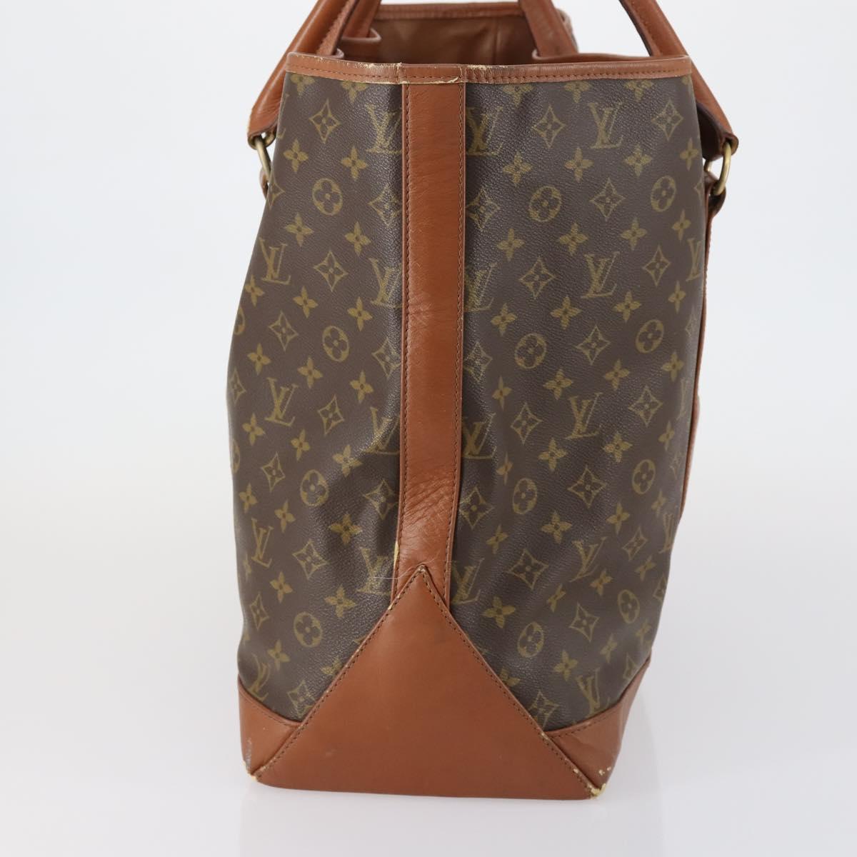 LOUIS VUITTON Monogram Sac Weekend GM Tote Bag M42420 LV Auth 153344