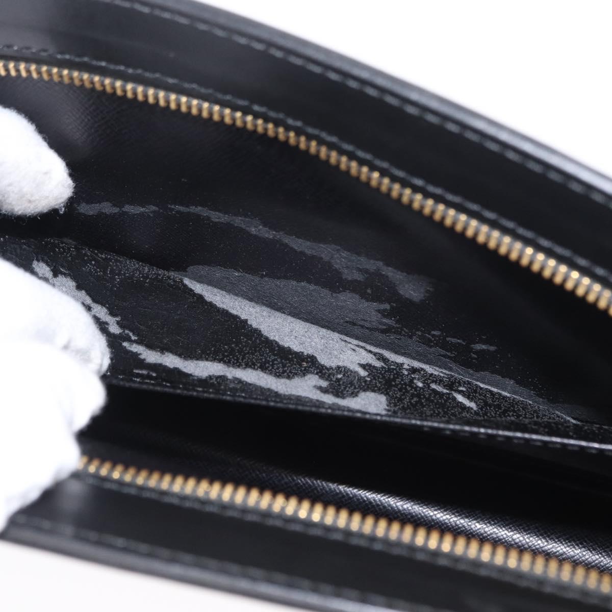 LOUIS VUITTON Epi Pochette Homme Clutch Bag Black Noir M52522 LV Auth 153345