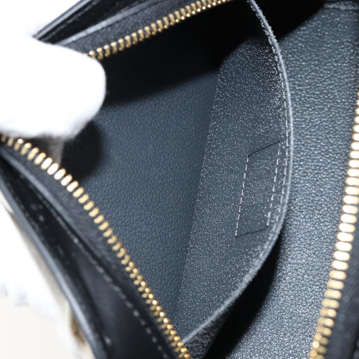 LOUIS VUITTON Epi Dauphine GM Cosmetic Pouch Black M48432 LV Auth 153346