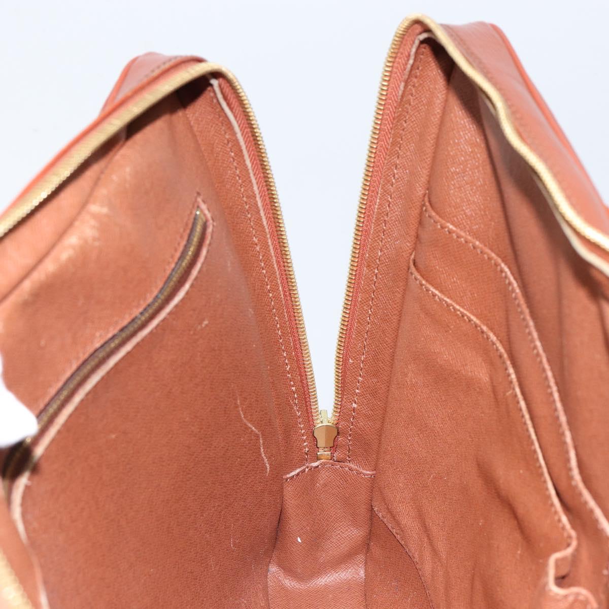 LOUIS VUITTON Epi Porte Documents Voyage Business Bag Brown M54478 Auth 153355