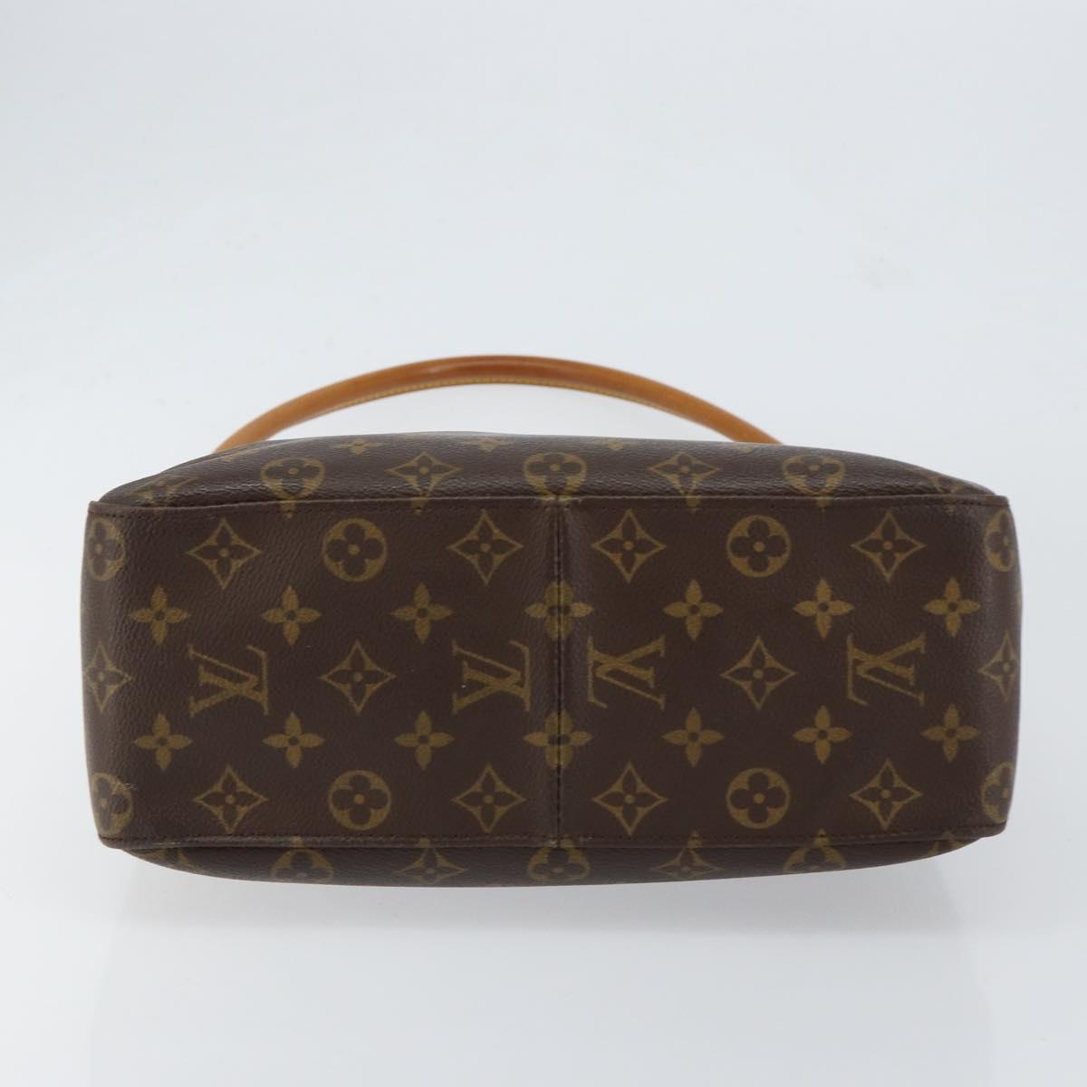 LOUIS VUITTON Monogram Looping GM Shoulder Bag M51145 LV Auth 153378