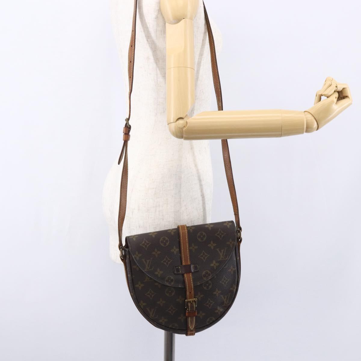 LOUIS VUITTON Monogram Chantilly MM Shoulder Bag M51233 LV Auth 153384