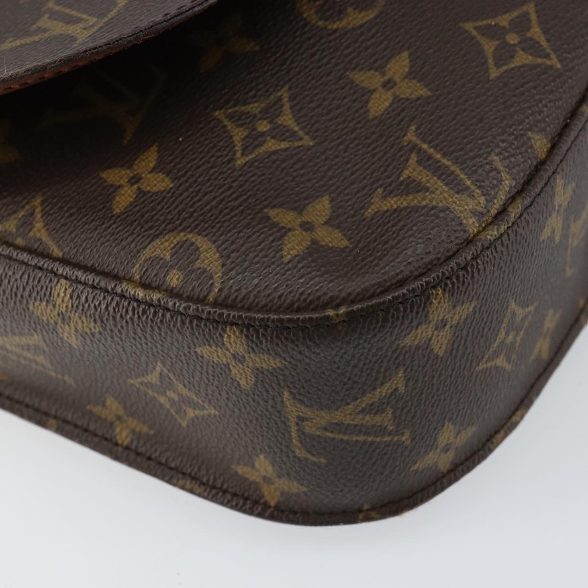 LOUIS VUITTON Monogram Saint Cloud GM Shoulder Bag M51242 LV Auth 153386