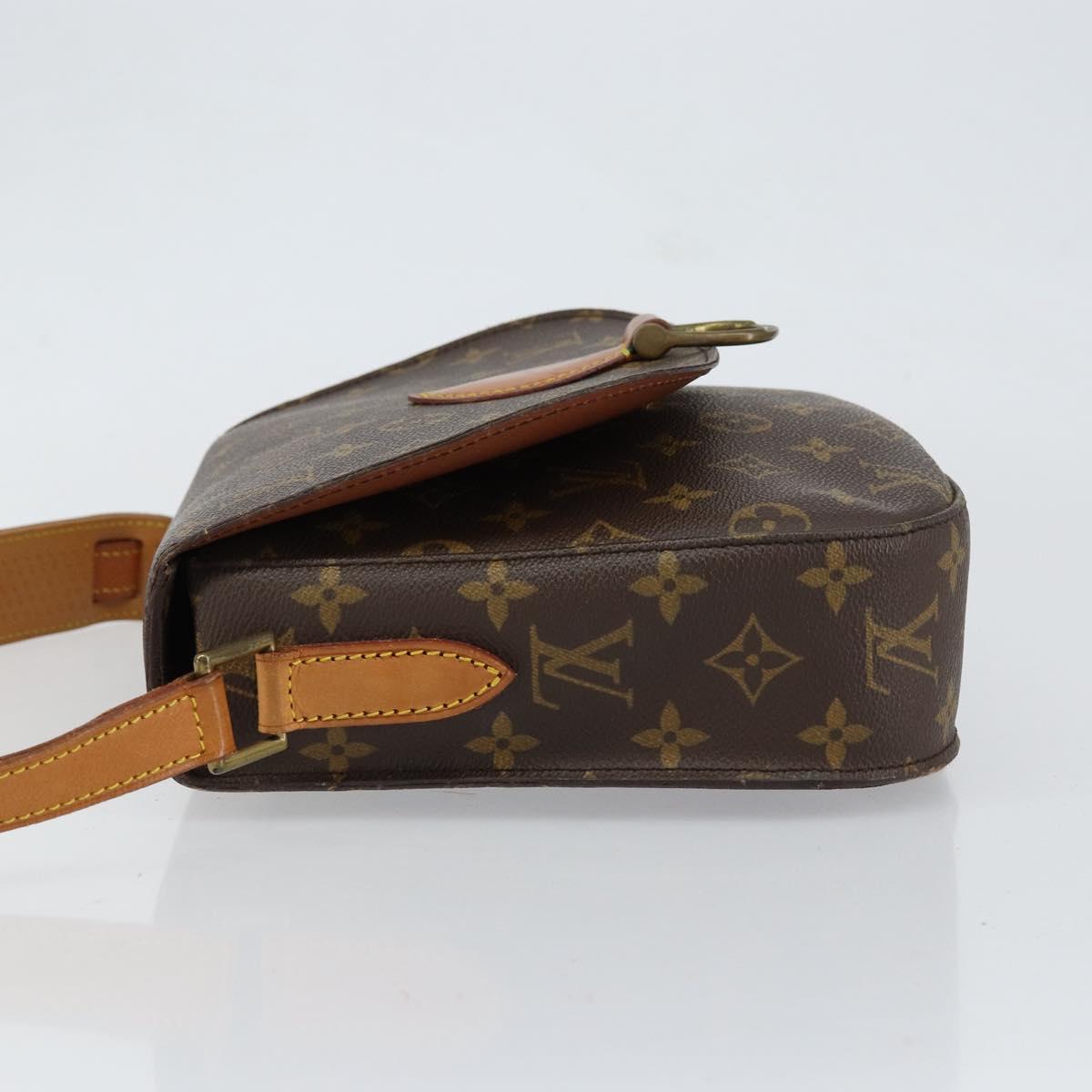 LOUIS VUITTON Monogram Saint Cloud GM Shoulder Bag M51242 LV Auth 153386