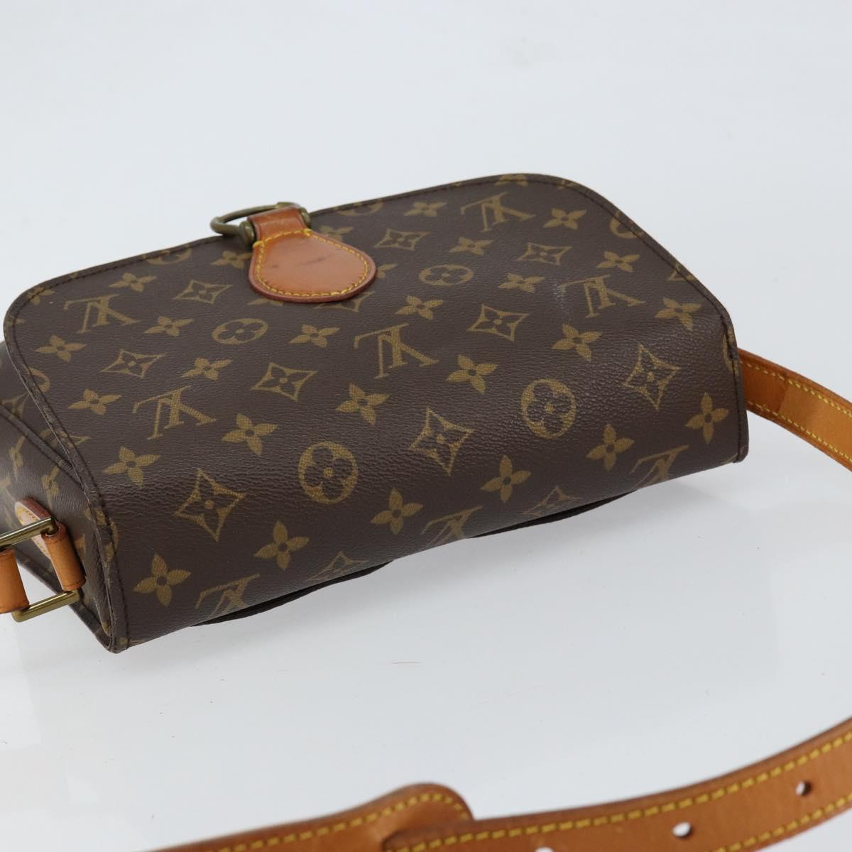 LOUIS VUITTON Monogram Saint Cloud GM Shoulder Bag M51242 LV Auth 153386