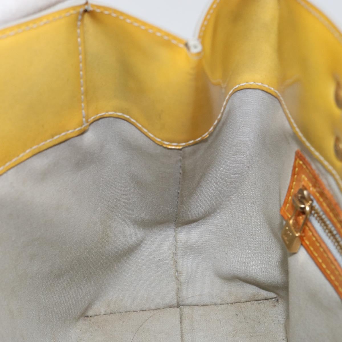 LOUIS VUITTON Monogram Vernis Reade PM Hand Bag Gris M91145 LV Auth 153395