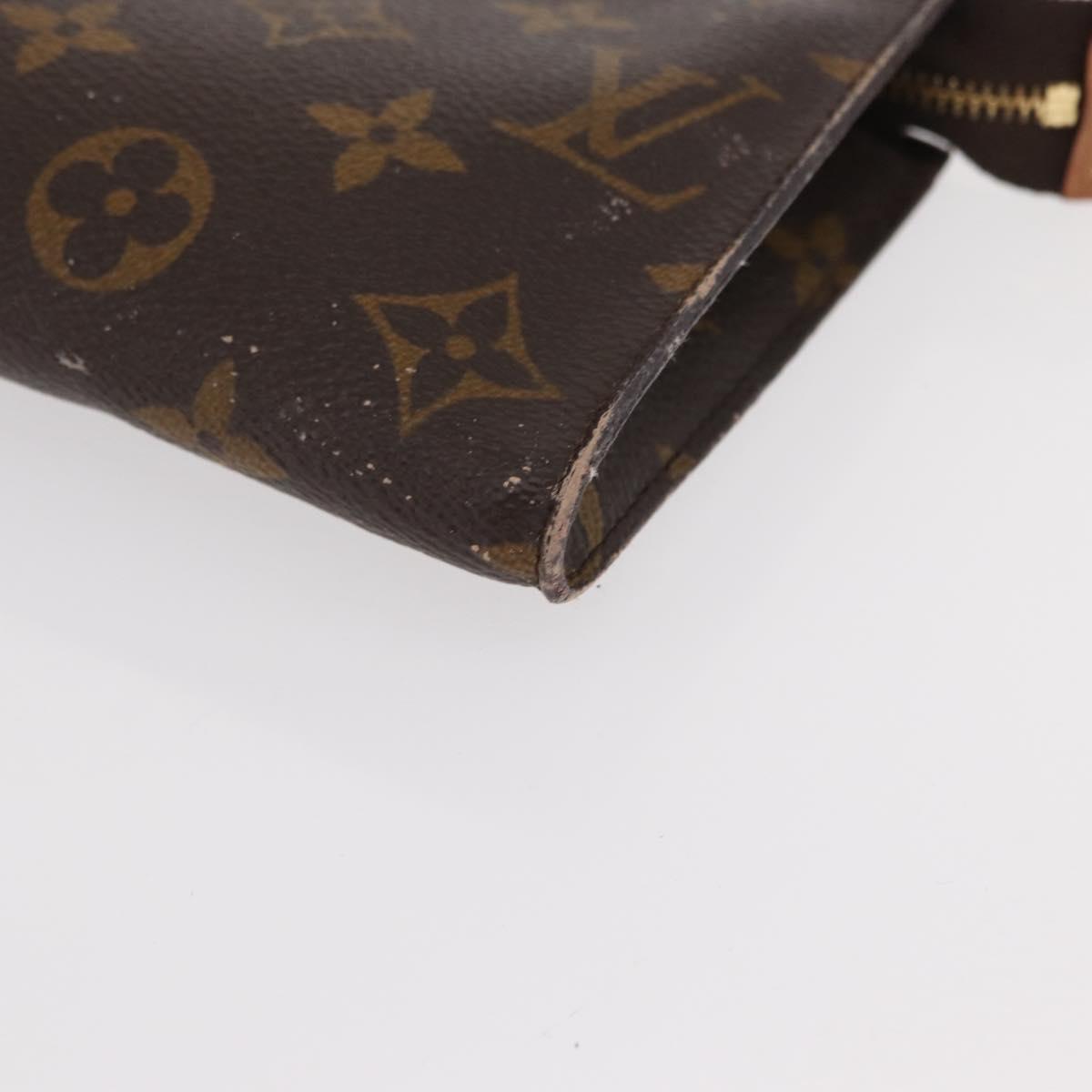 LOUIS VUITTON Monogram Bucket GM Accessory Pouch LV Auth 153402