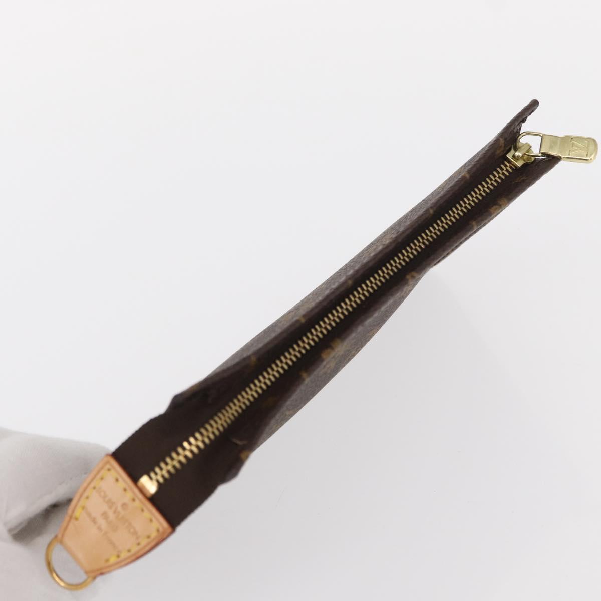 LOUIS VUITTON Monogram Bucket PM Accessory Pouch LV Auth 153410