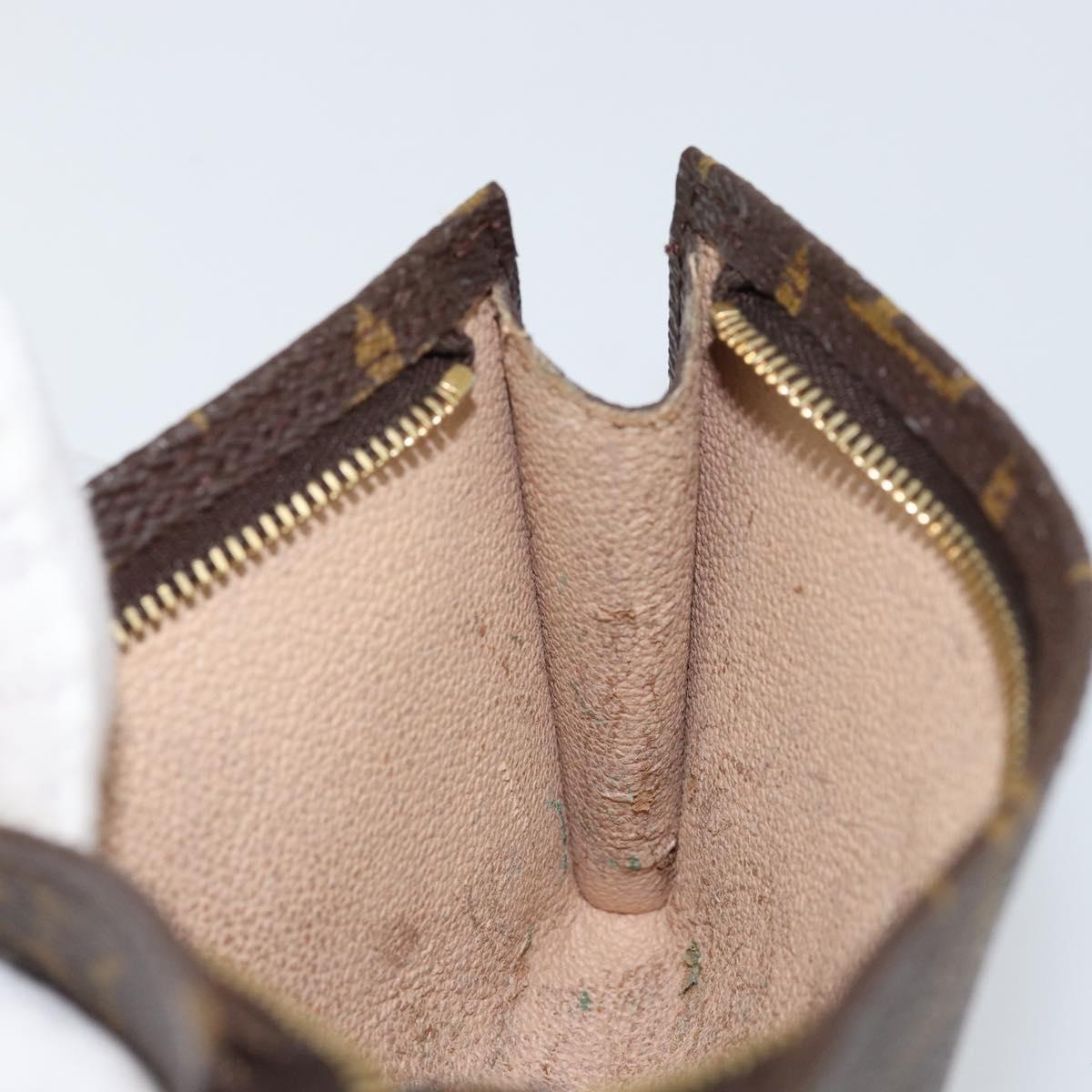 LOUIS VUITTON Monogram Bucket PM Accessory Pouch LV Auth 153411