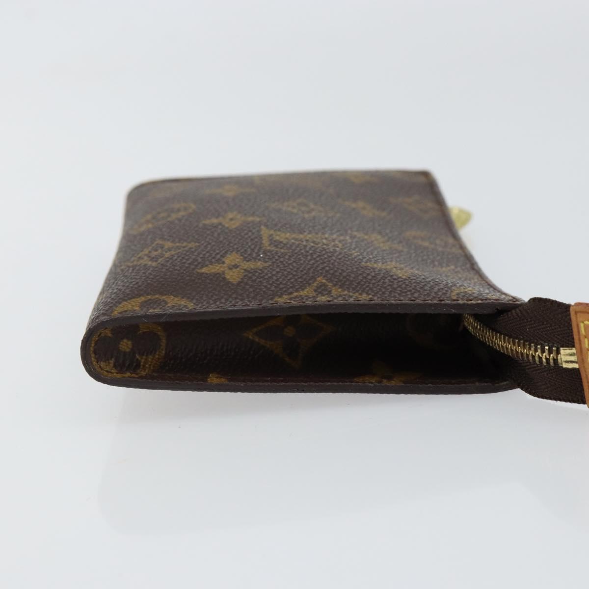 LOUIS VUITTON Monogram Bucket PM Accessory Pouch LV Auth 153411