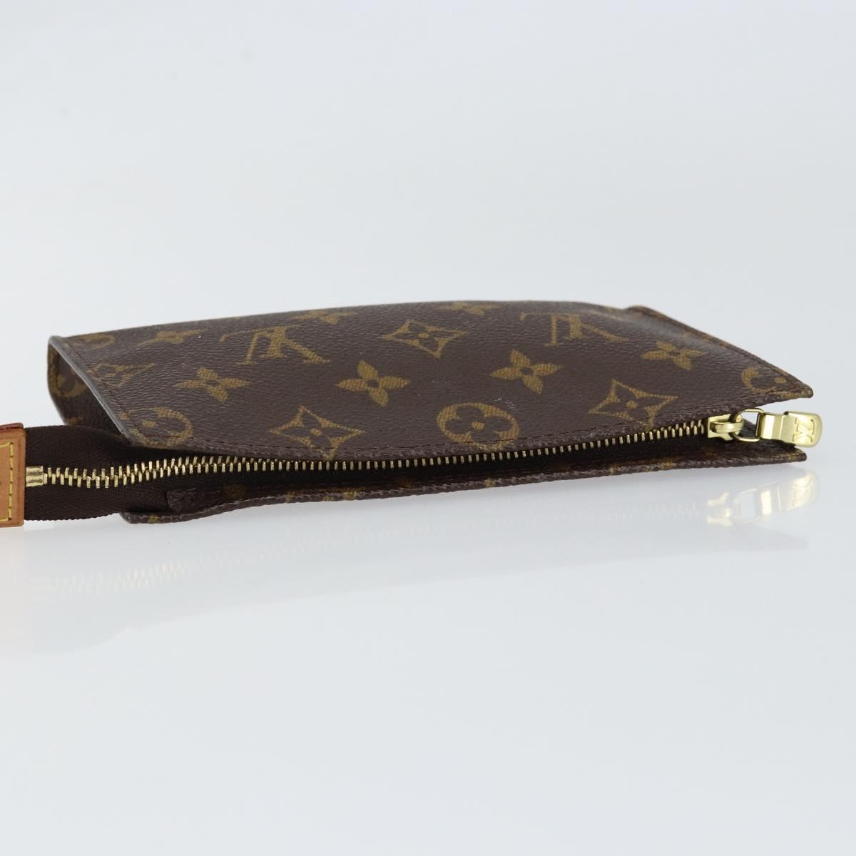 LOUIS VUITTON Monogram Bucket PM Accessory Pouch LV Auth 153411