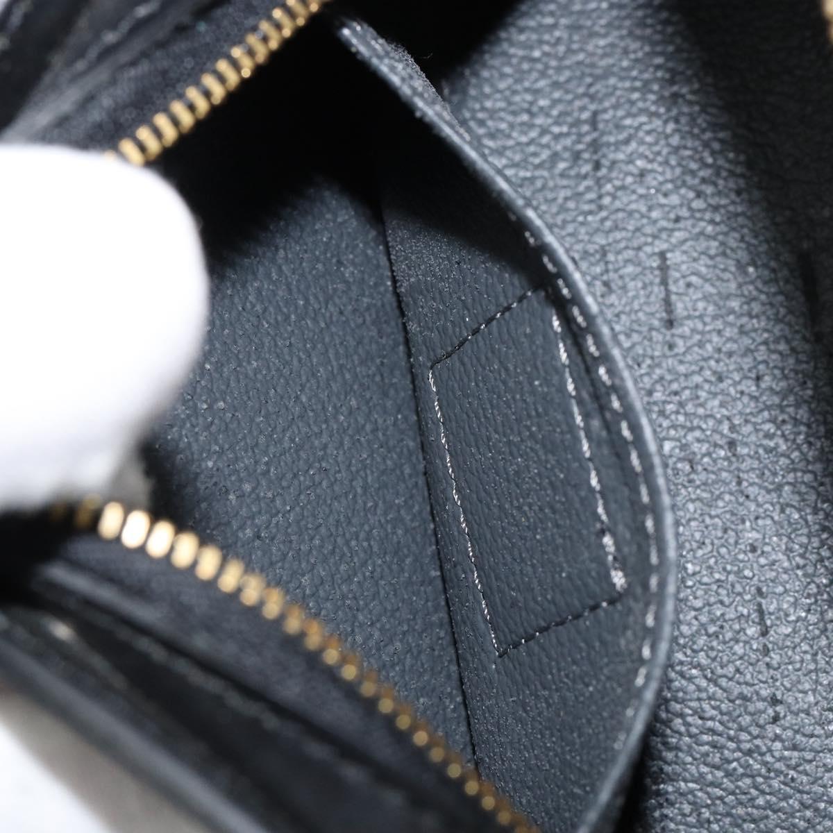 LOUIS VUITTON Epi Dauphine PM Pouch Black M48442 LV Auth 153414