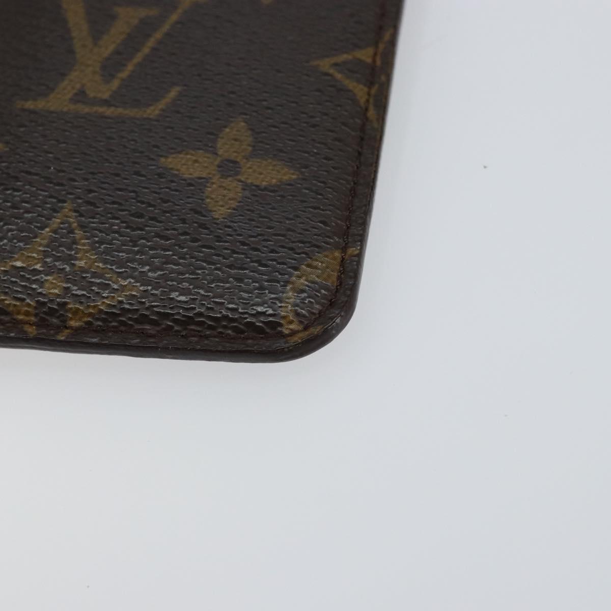 LOUIS VUITTON Monogram Etui Lunette PM Glasses Case M66545 LV Auth 153419
