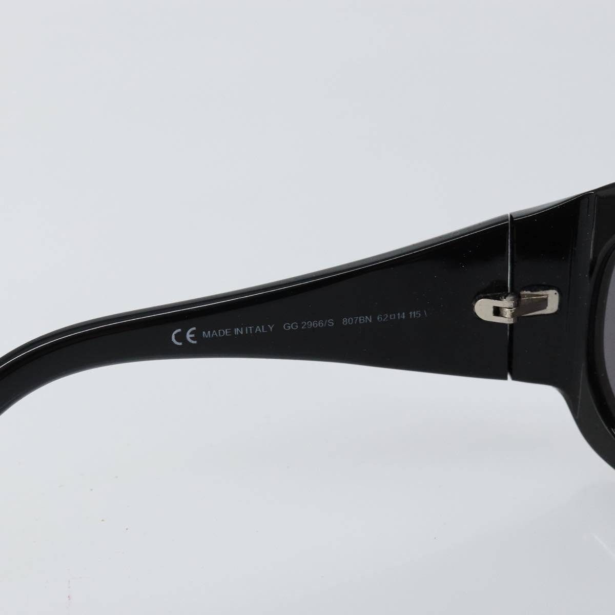 GUCCI GG Sunglasses plastic Black GG2966/S Auth 153422