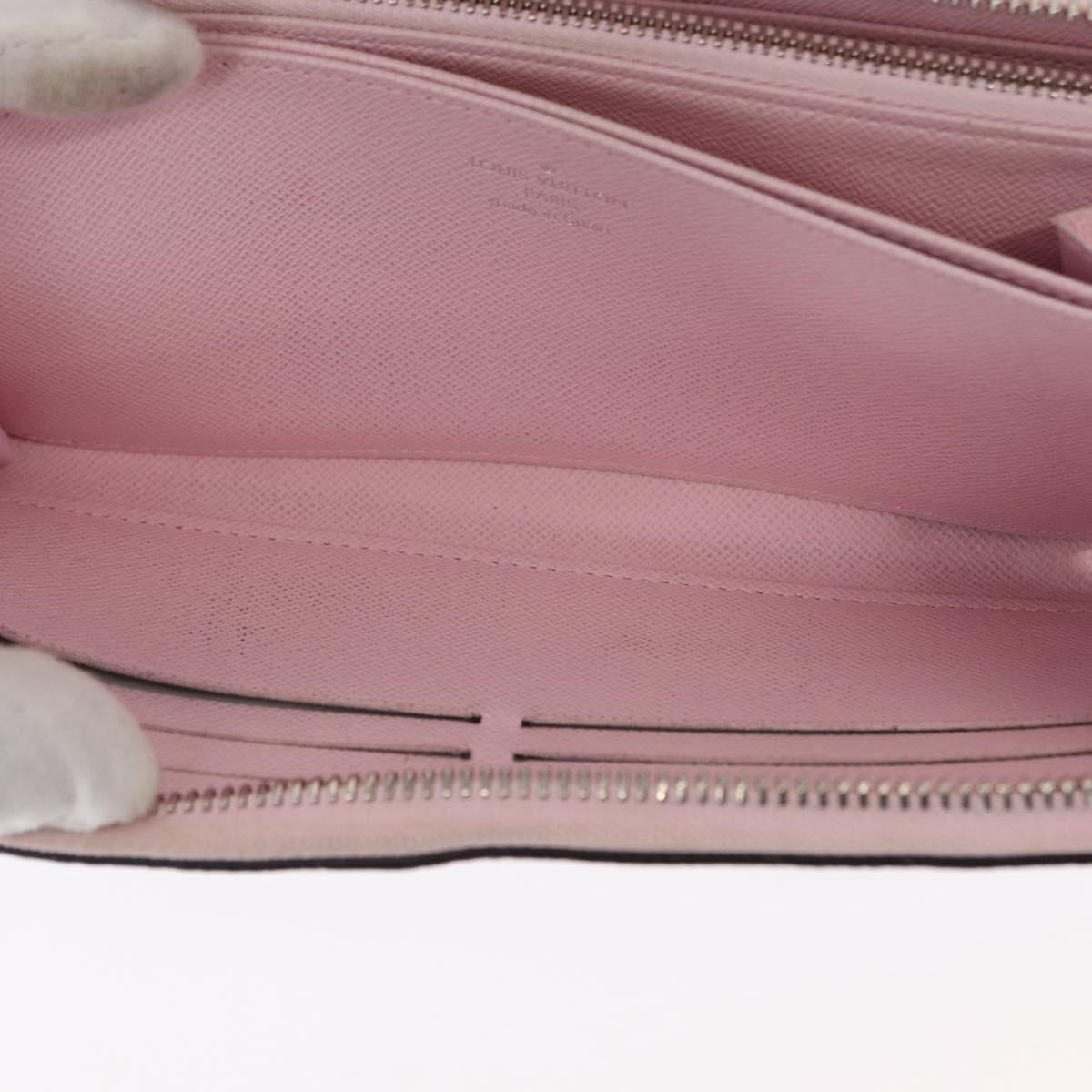 LOUIS VUITTON Monogram Escal Zippy Wallet Long Wallet Pink M69110 LV Auth 153426