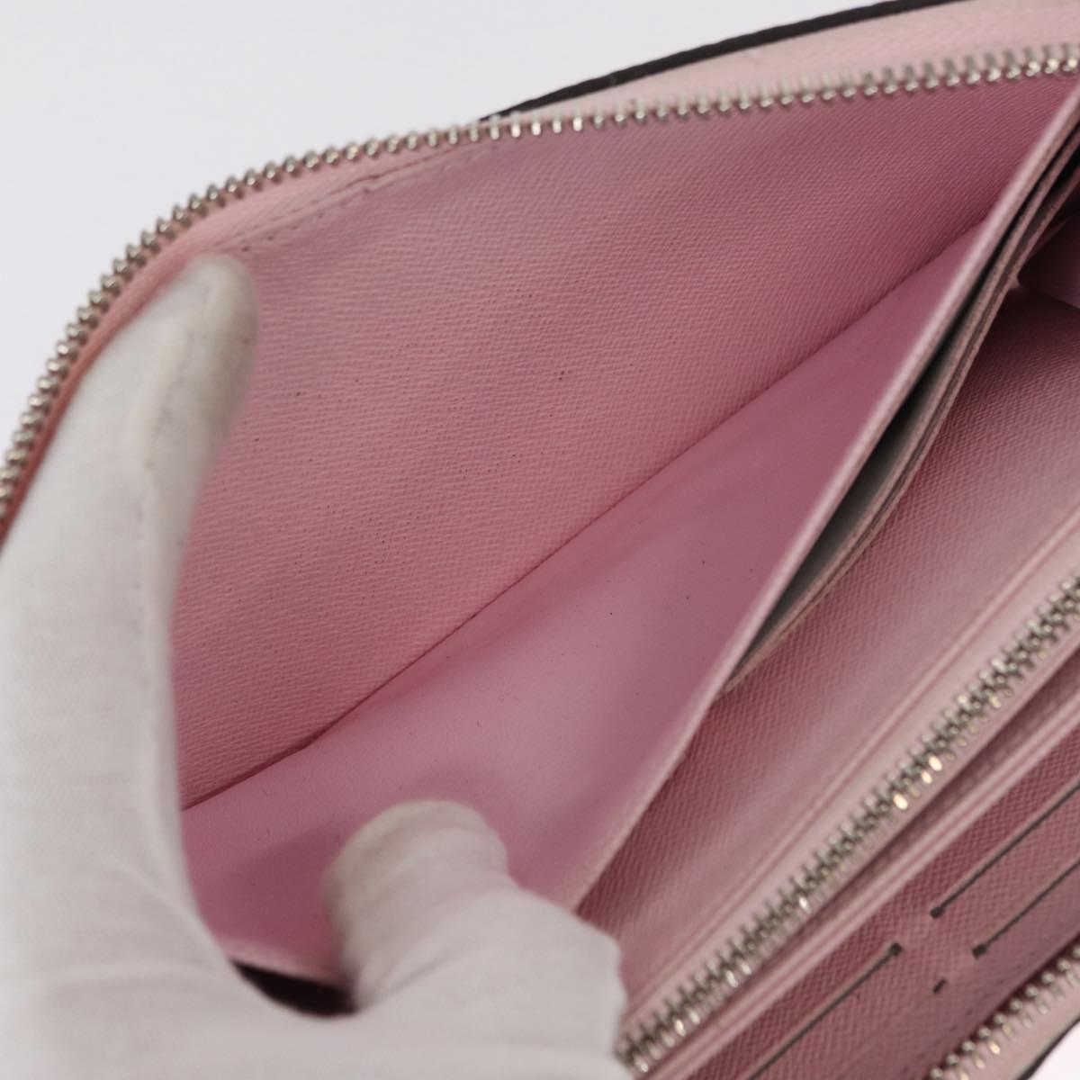 LOUIS VUITTON Monogram Escal Zippy Wallet Long Wallet Pink M69110 LV Auth 153426
