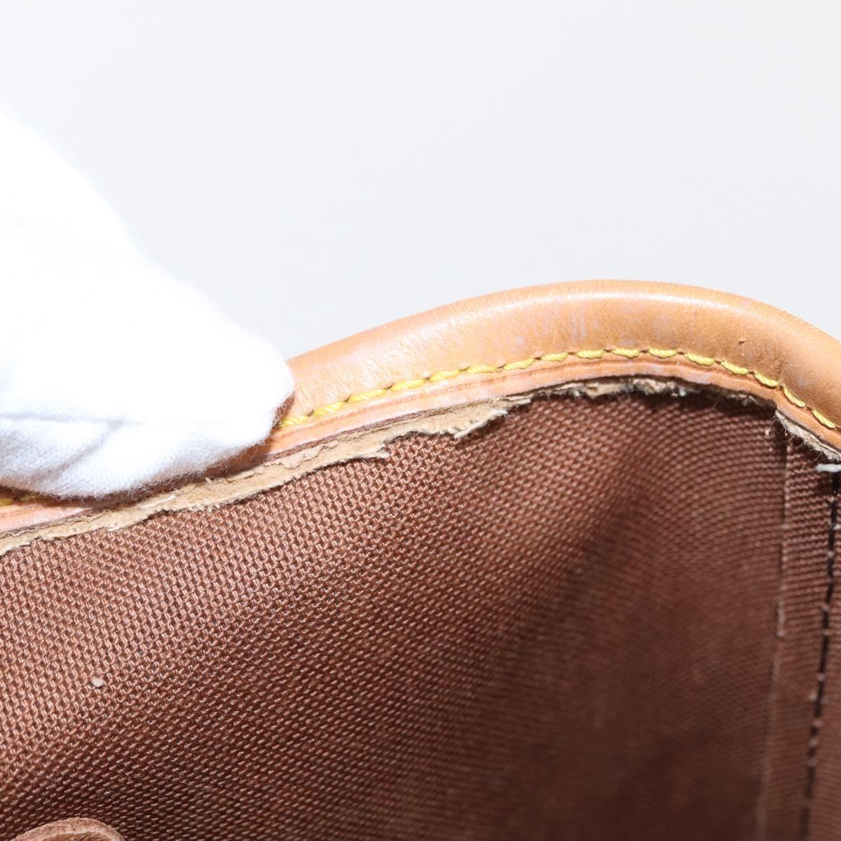 LOUIS VUITTON Monogram Bucket GM Shoulder Bag M42236 LV Auth 153431