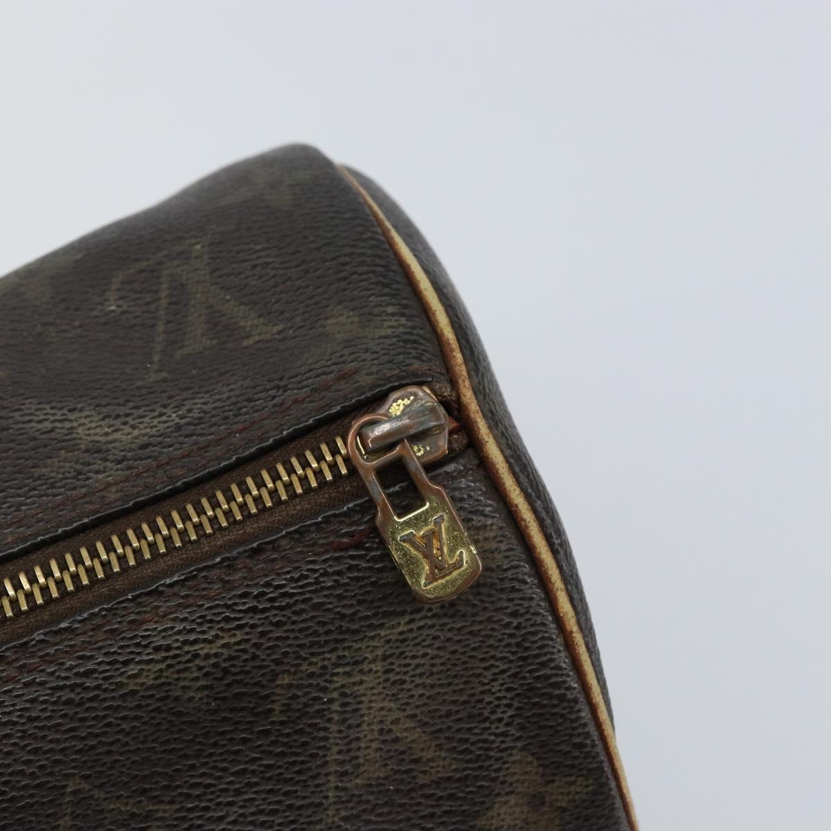 LOUIS VUITTON Monogram Papillon 30 Hand Bag M51385 LV Auth 153432