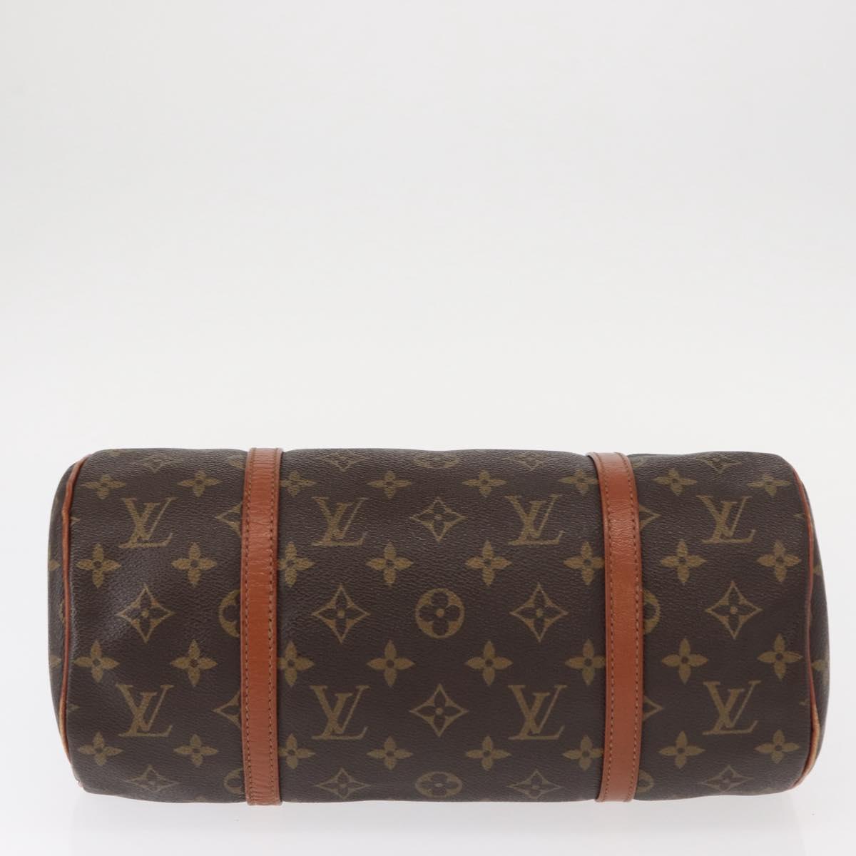 LOUIS VUITTON Monogram Papillon 30 Hand Bag M51385 LV Auth 153433