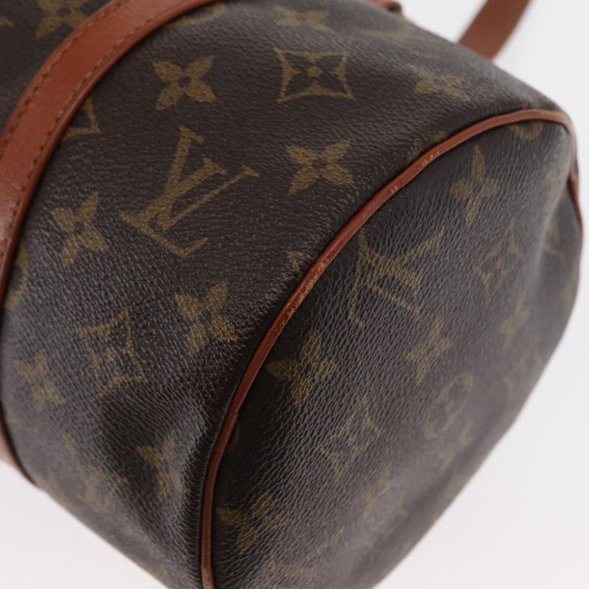 LOUIS VUITTON Monogram Papillon 30 Hand Bag M51385 LV Auth 153433