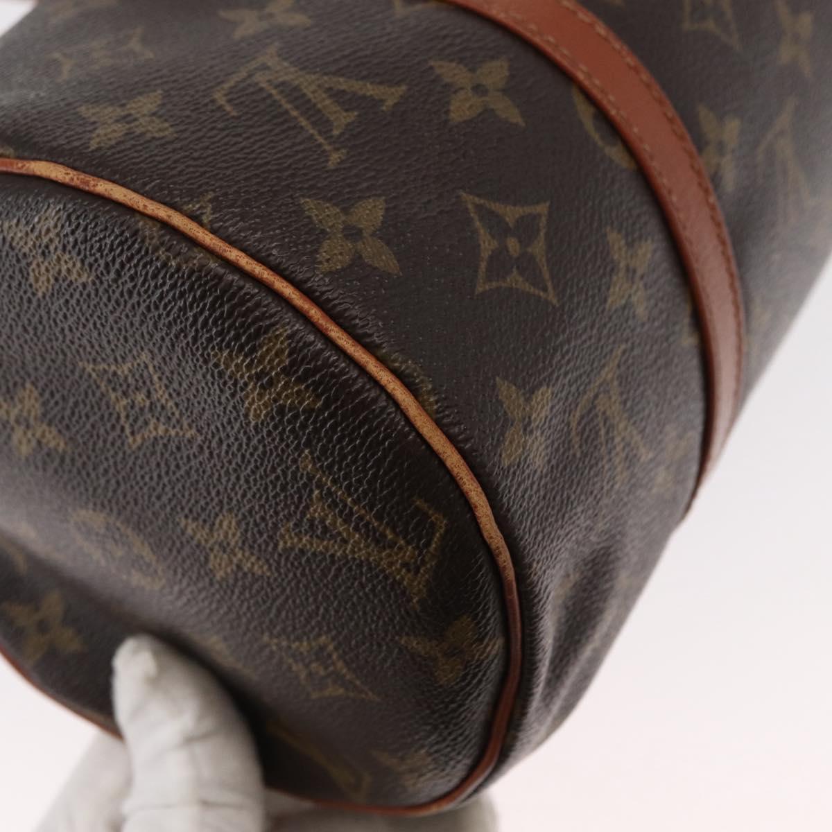 LOUIS VUITTON Monogram Papillon 30 Hand Bag M51385 LV Auth 153433