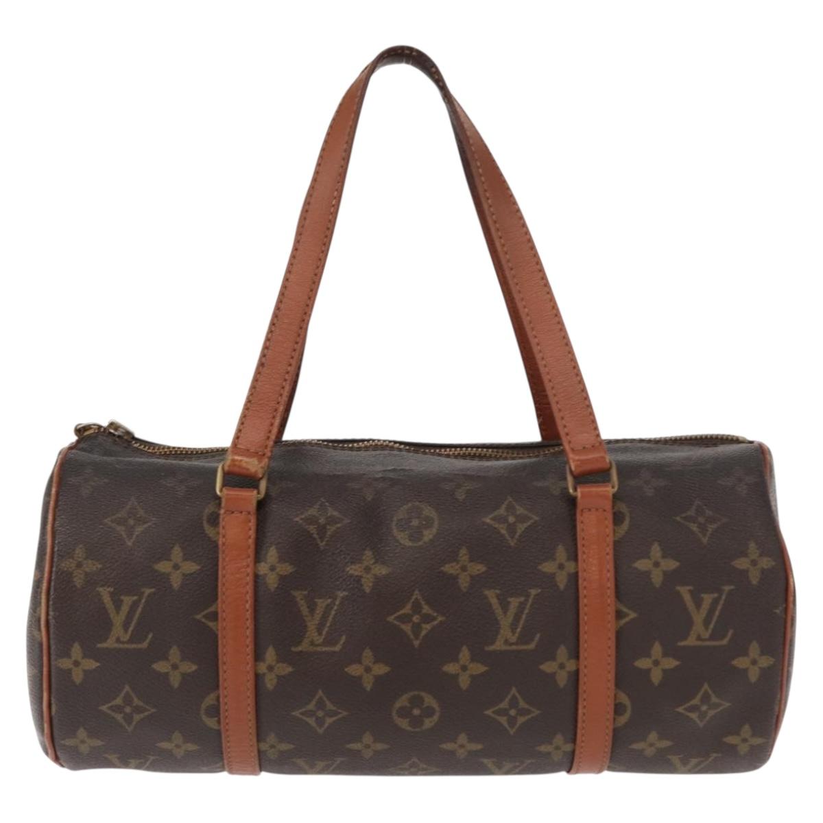 LOUIS VUITTON Monogram Papillon 30 Hand Bag M51385 LV Auth 153433