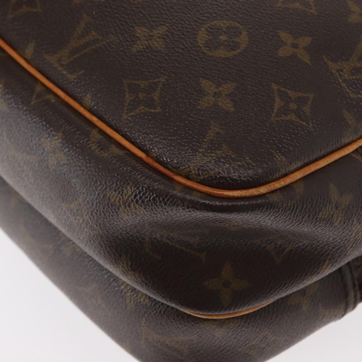 LOUIS VUITTON Monogram Reporter PM Shoulder Bag M45254 LV Auth 153434