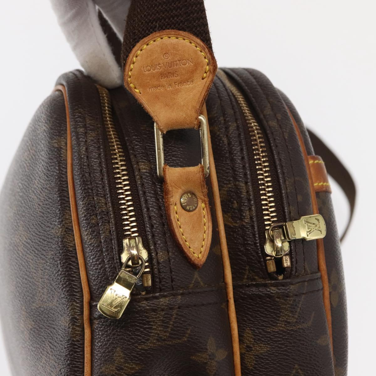 LOUIS VUITTON Monogram Reporter PM Shoulder Bag M45254 LV Auth 153434