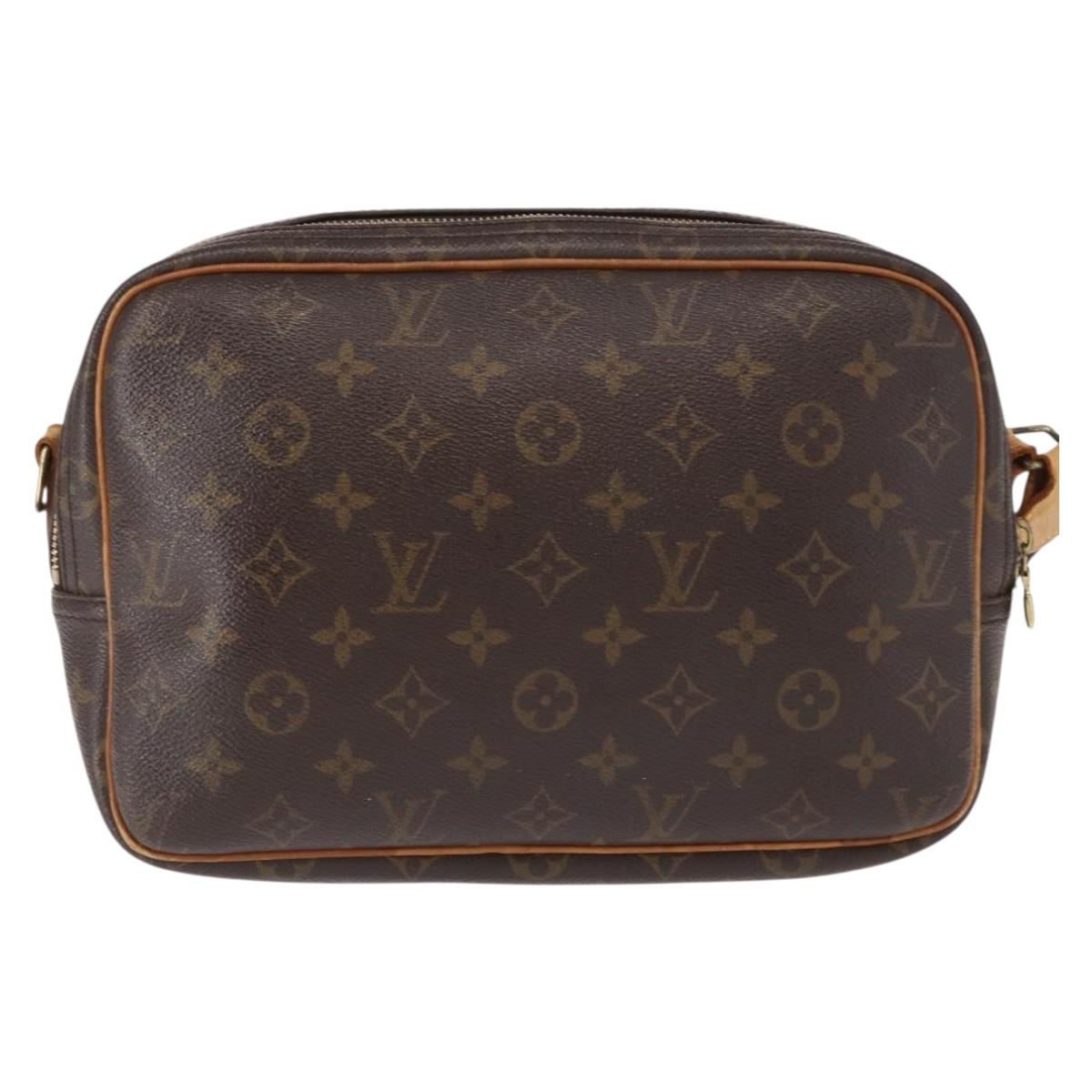 LOUIS VUITTON Monogram Reporter PM Shoulder Bag M45254 LV Auth 153434