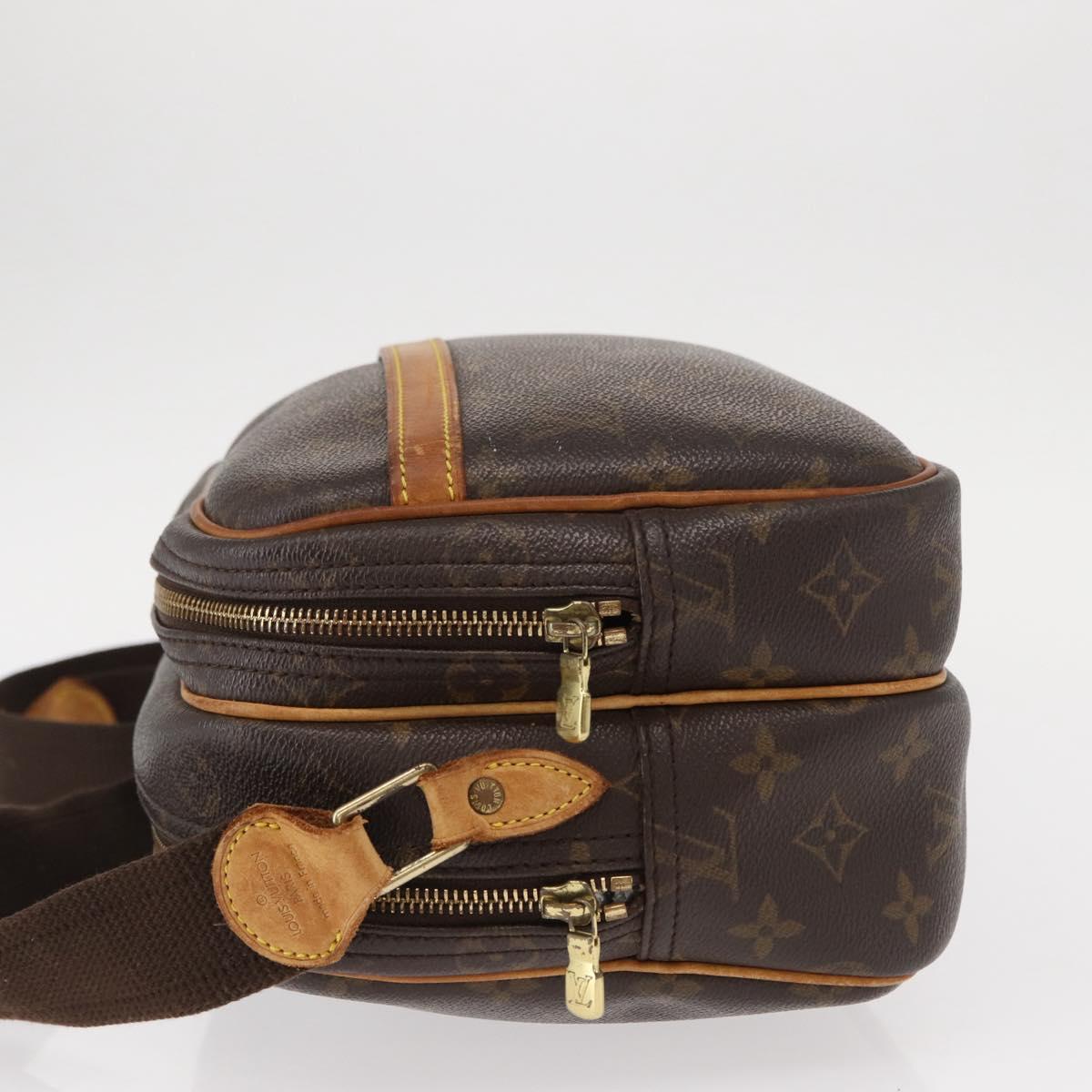 LOUIS VUITTON Monogram Reporter PM Shoulder Bag M45254 LV Auth 153434