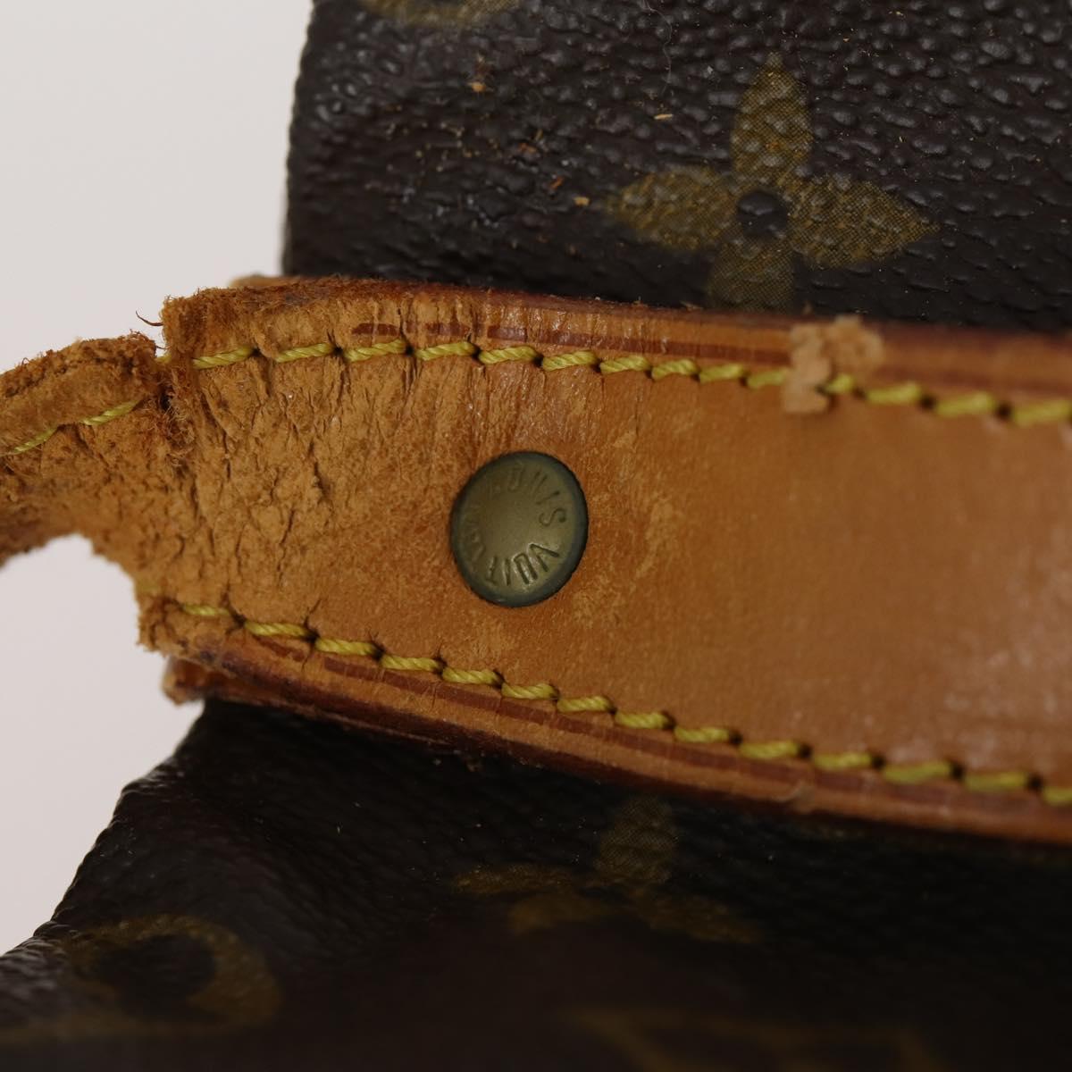 LOUIS VUITTON Monogram Saumur 30 Shoulder Bag M42256 LV Auth 153435