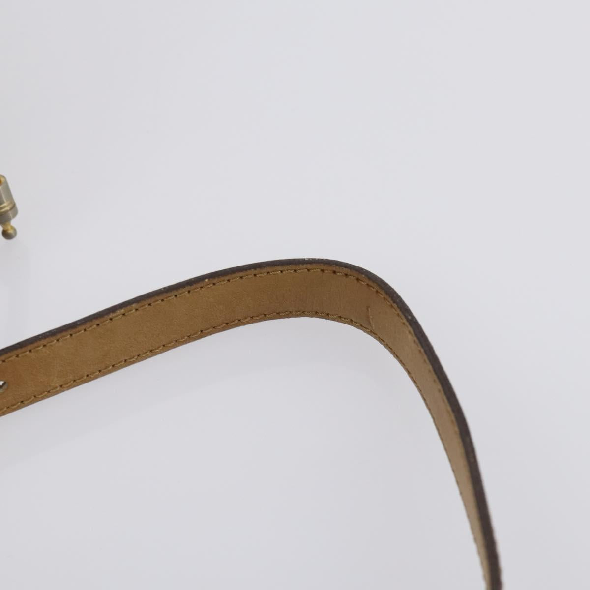 CELINE Shoulder Bag Leather 2 Set Black Auth 153444