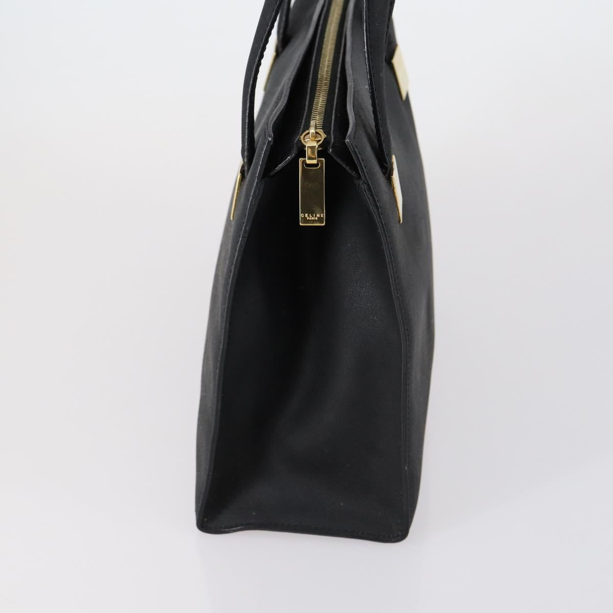 CELINE Shoulder Bag Leather 2 Set Black Auth 153444