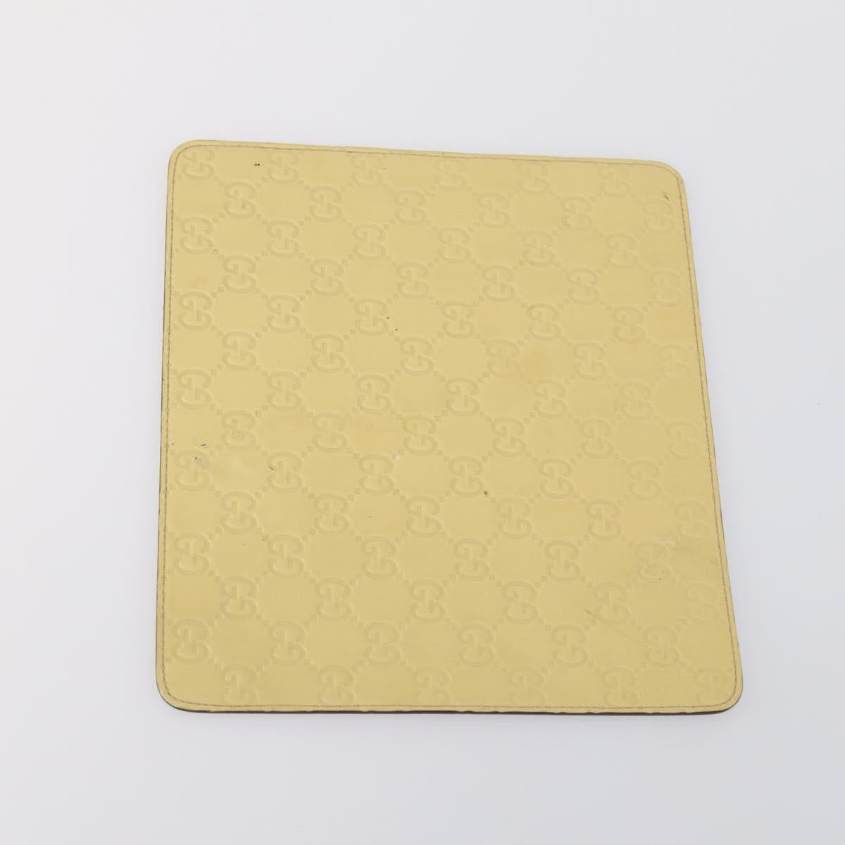 GUCCI GG Supreme Wallet Leather 4 Set Black Beige Auth 153445