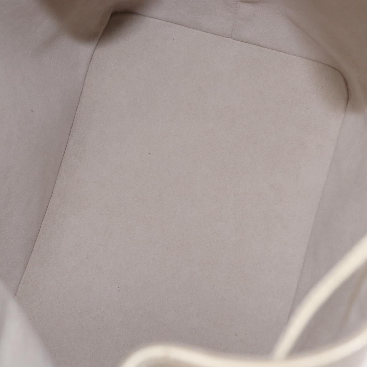 LOUIS VUITTON Epi Noe Shoulder Bag White Yvoire M4084J LV Auth 153505V