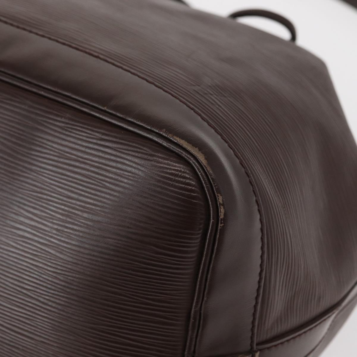 LOUIS VUITTON Epi Petit Noe Shoulder Bag Mocha M5901D LV Auth 153506