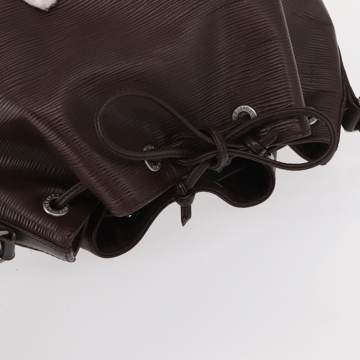 LOUIS VUITTON Epi Petit Noe Shoulder Bag Mocha M5901D LV Auth 153506