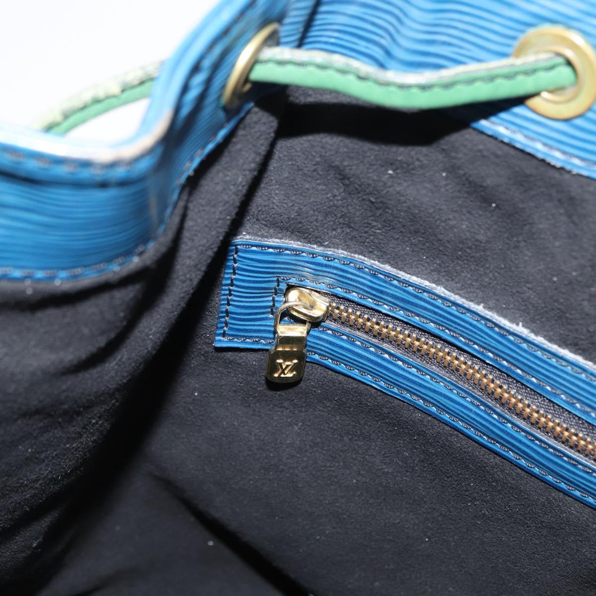 LOUIS VUITTON Epi Noe Shoulder Bag By color Green Blue M44044 LV Auth 153509