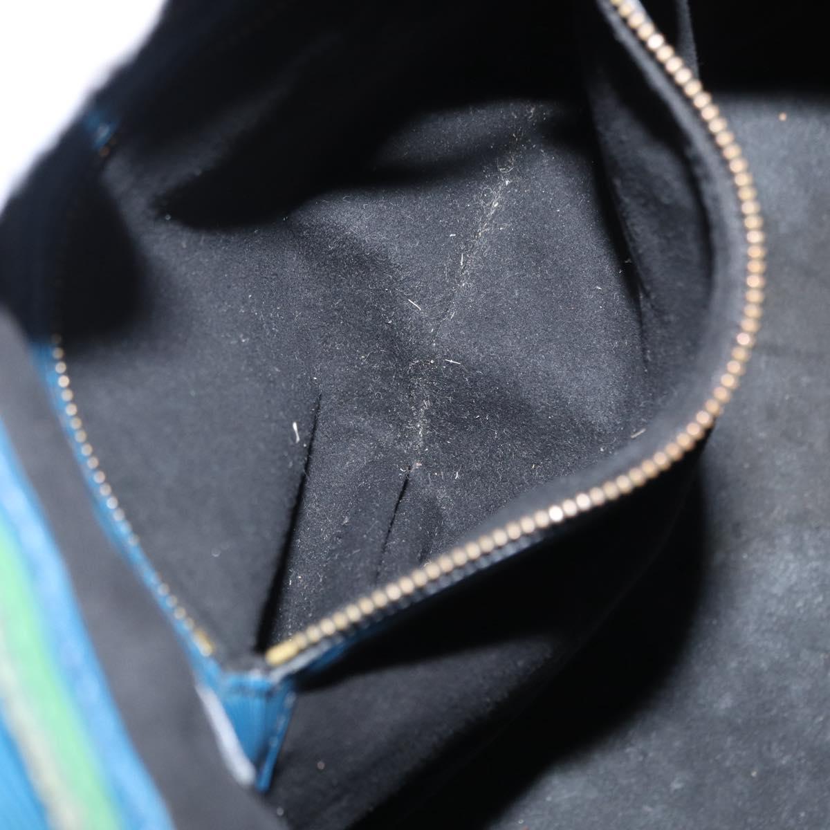 LOUIS VUITTON Epi Noe Shoulder Bag By color Green Blue M44044 LV Auth 153509