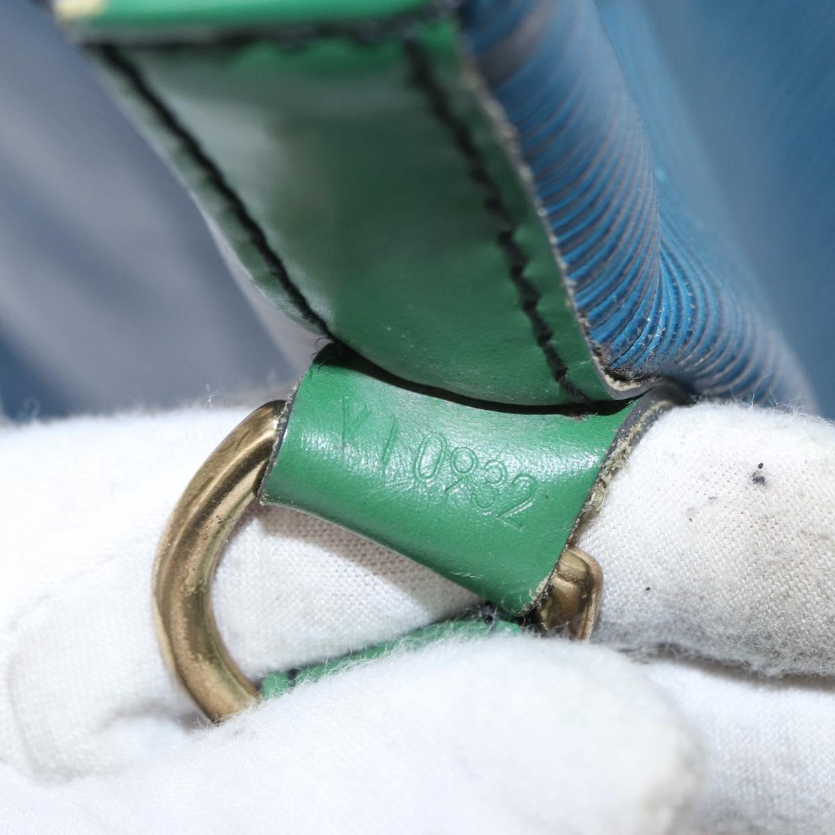 LOUIS VUITTON Epi Noe Shoulder Bag By color Green Blue M44044 LV Auth 153509