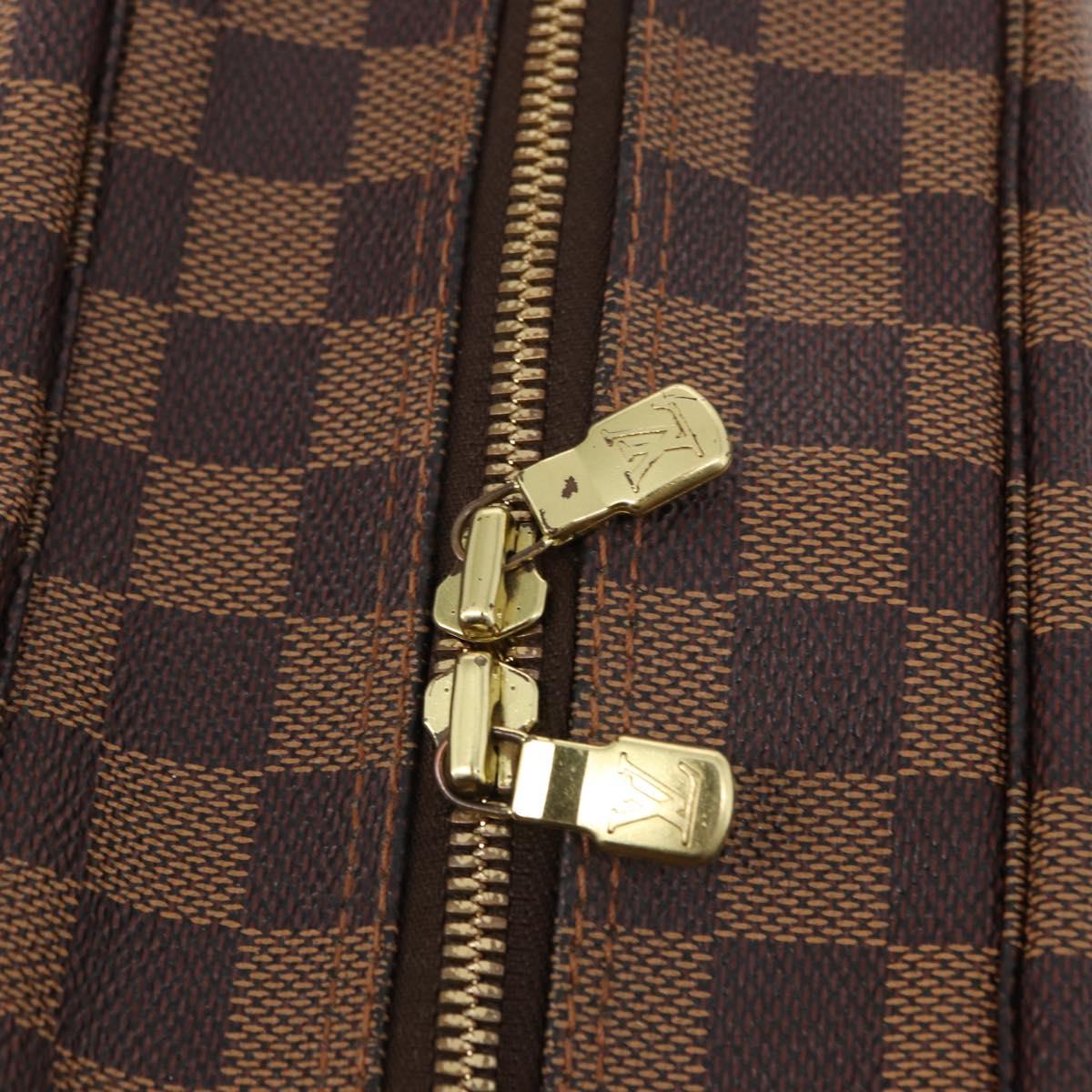 LOUIS VUITTON Damier Ebene Naviglio Shoulder Bag N45255 LV Auth 153512