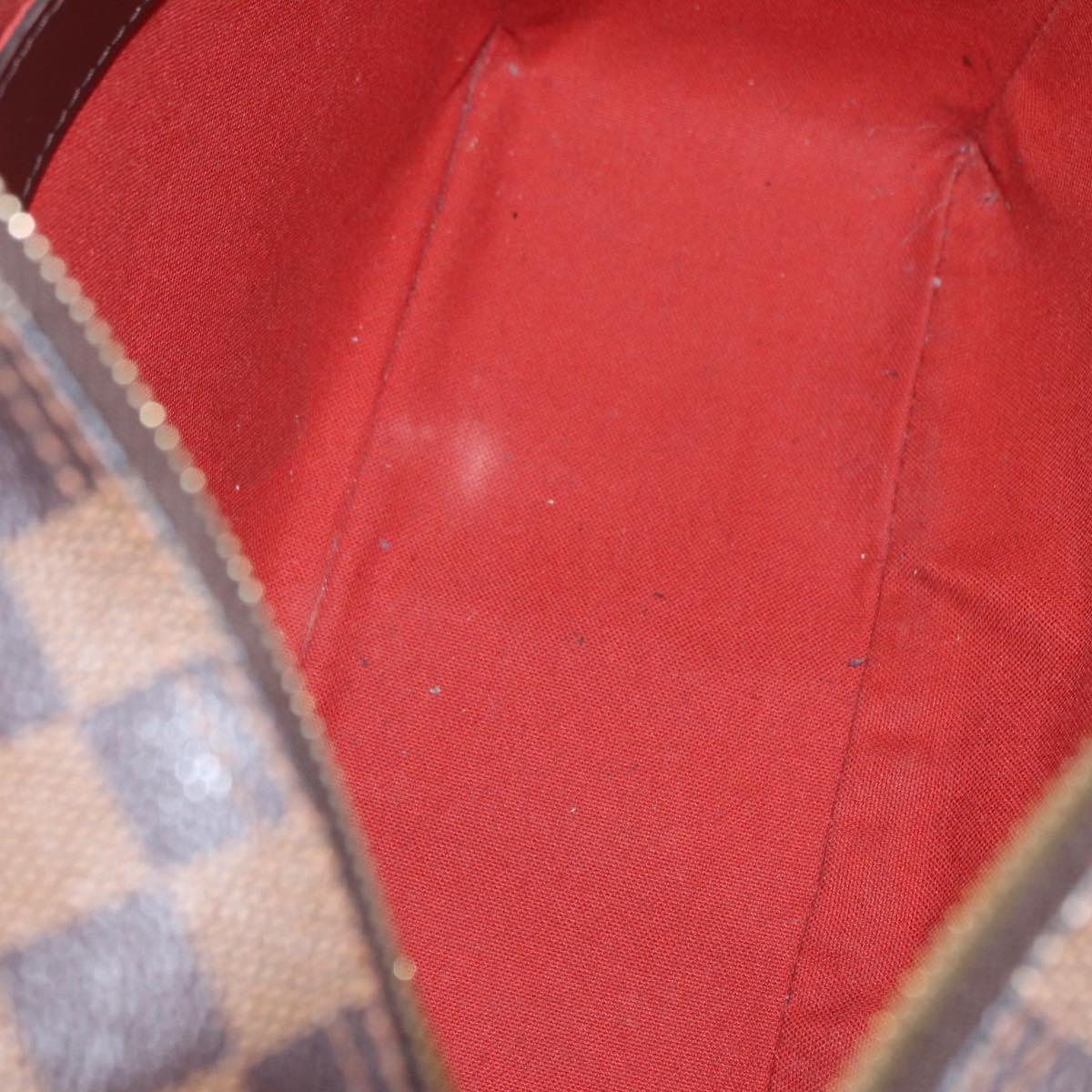 LOUIS VUITTON Damier Ebene Naviglio Shoulder Bag N45255 LV Auth 153512