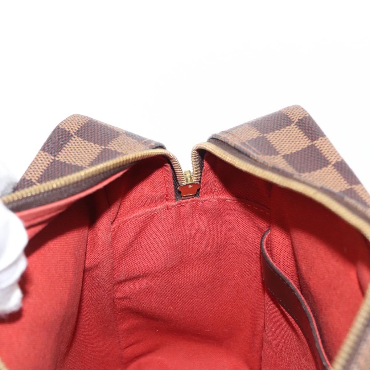 LOUIS VUITTON Damier Ebene Naviglio Shoulder Bag N45255 LV Auth 153512