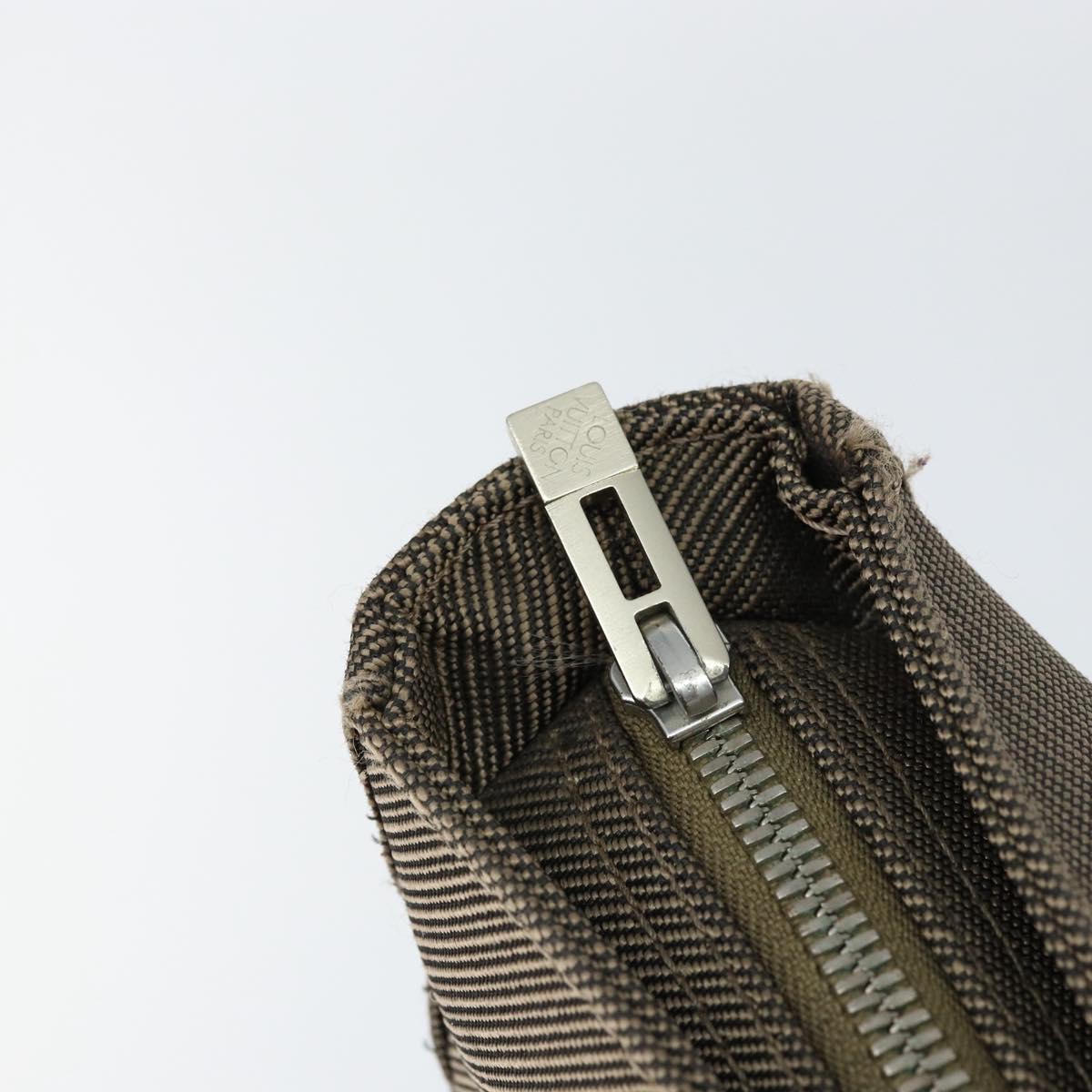 LOUIS VUITTON Damier Geant Compignon Messenger bag Khaki M93045 LV Auth 153513